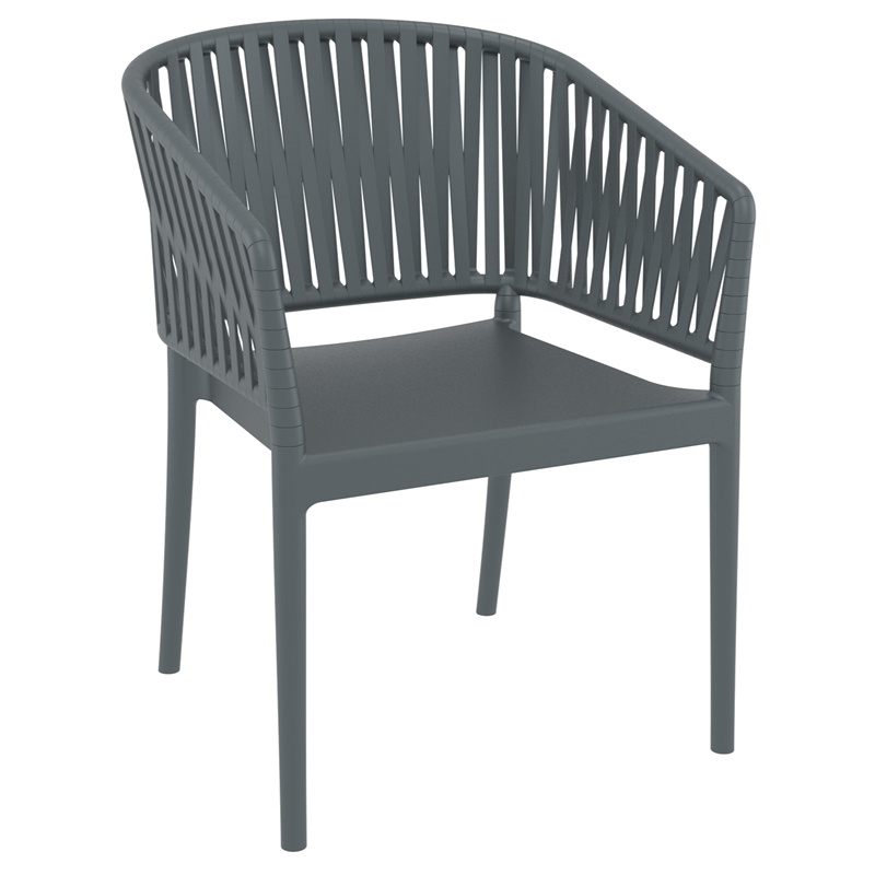 Compamia Portofino ArmChair in Dark Gray
