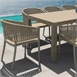 Compamia Portofino ArmChair in Taupe