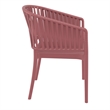 Compamia Portofino ArmChair in Marsala finish