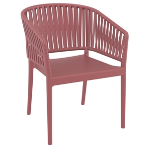 Compamia Portofino ArmChair in Marsala finish