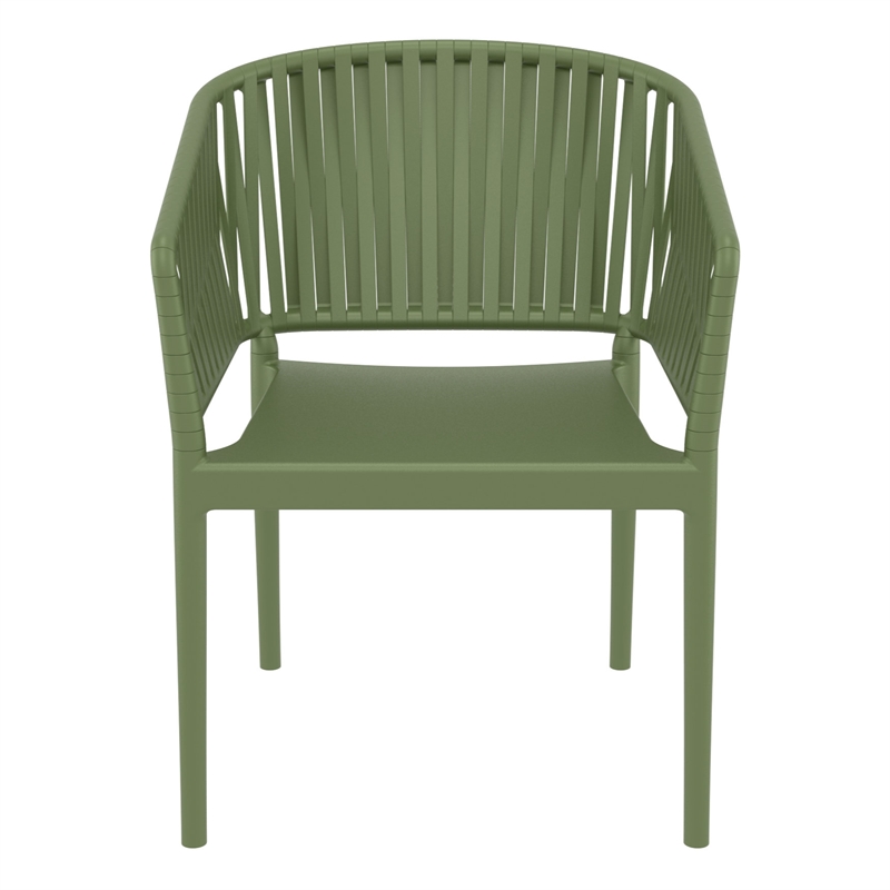 Compamia Portofino ArmChair in Olive Green