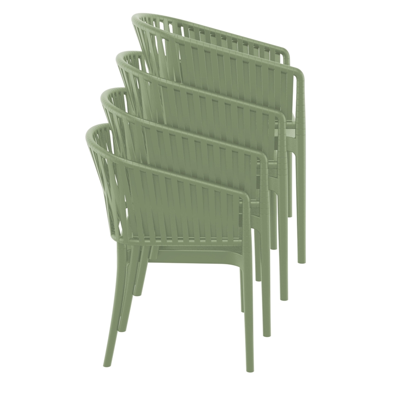 Compamia Portofino ArmChair in Olive Green