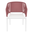 Compamia Portofino ArmChair in White-Marsala