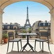 Compamia Portofino Side Chair in Dark Gray