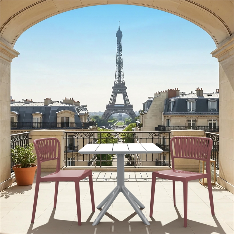 Compamia Portofino Side Chair in Marsala