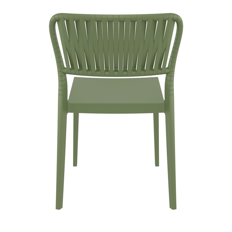 Compamia Portofino Side Chair in Olive Green