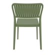 Compamia Portofino Side Chair in Olive Green