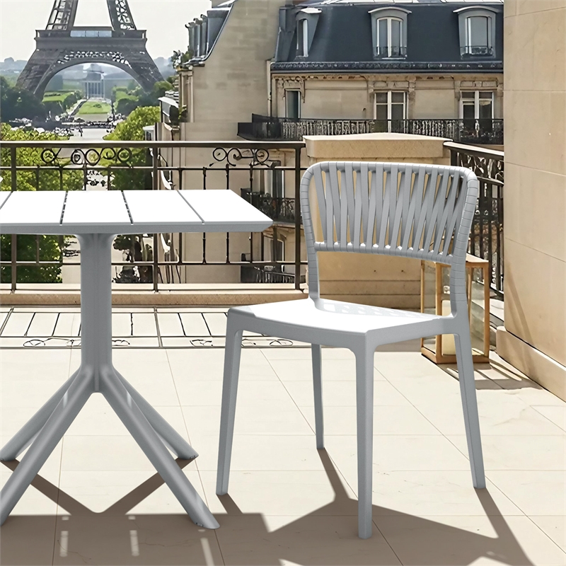 Compamia Portofino Side Chair in White