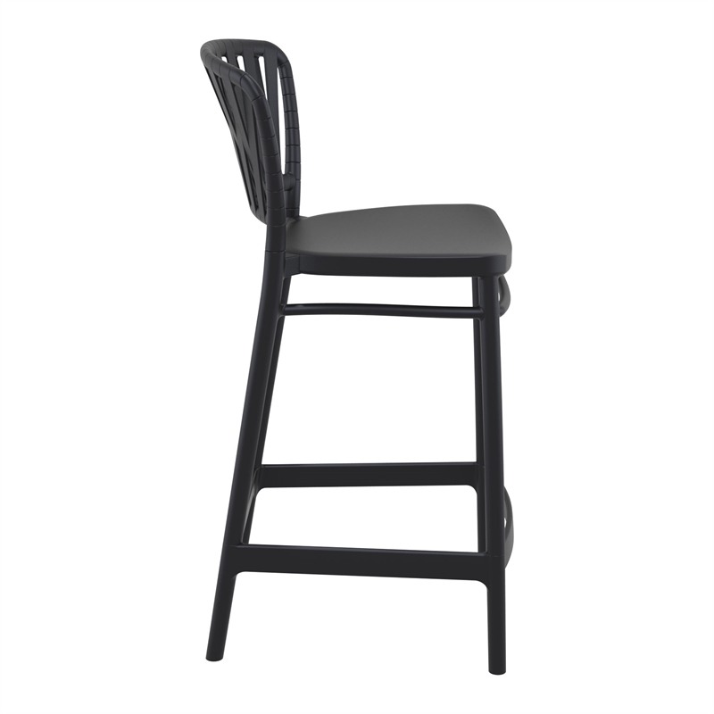 Compamia Portofino Counter Stool in Black
