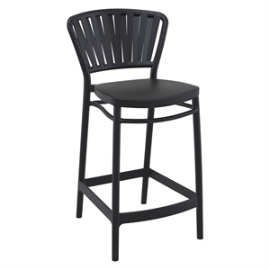 Compamia Portofino Counter Stool in Black