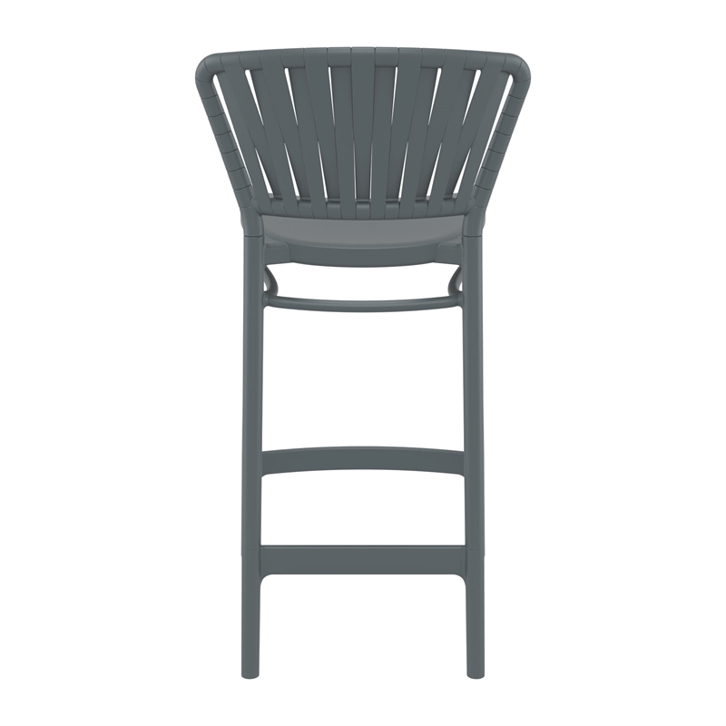 Compamia Portofino Counter Stool in Dark Gray