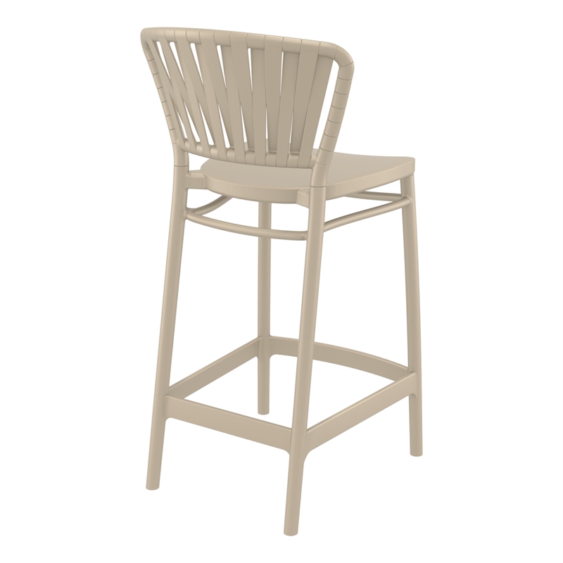 Compamia Portofino Counter Stool in Taupe