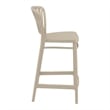 Compamia Portofino Counter Stool in Taupe