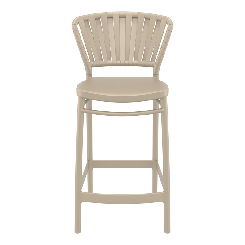 Compamia Portofino Counter Stool in Taupe