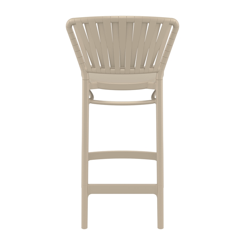 Compamia Portofino Counter Stool in Taupe