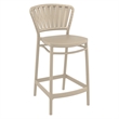 Compamia Portofino Counter Stool in Taupe