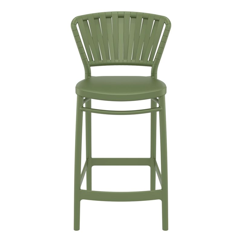 Compamia Portofino Counter Stool in Olive Green