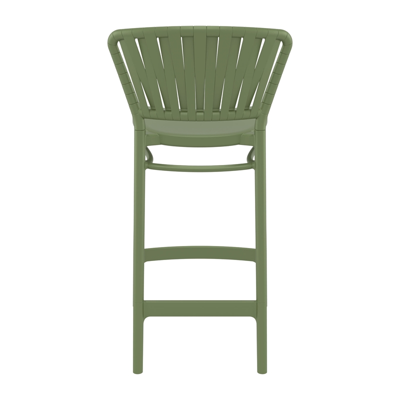 Compamia Portofino Counter Stool in Olive Green