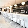 Compamia Portofino Counter Stool in White