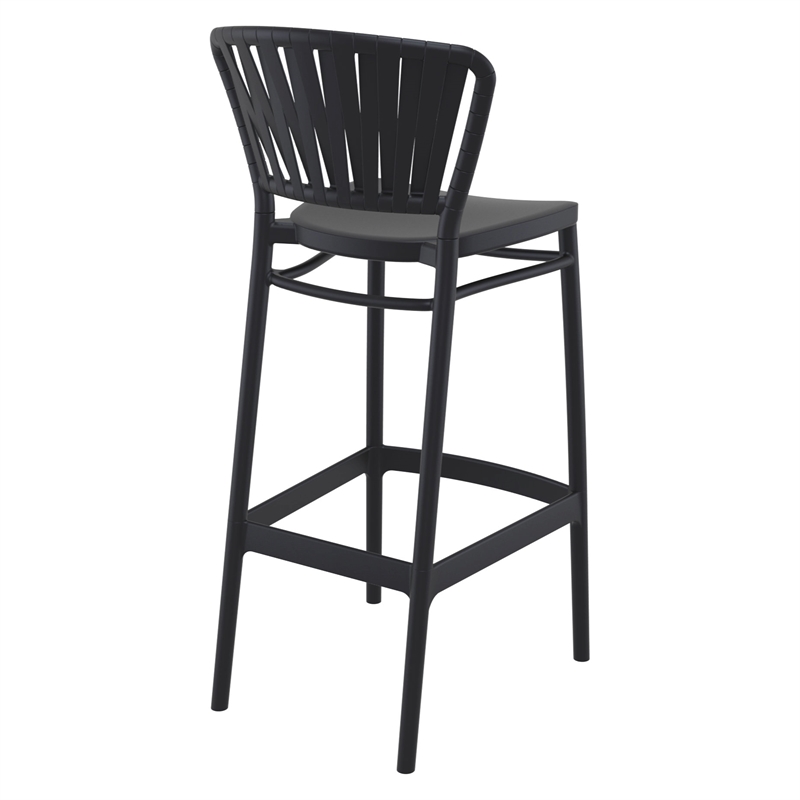 Compamia Portofino Bar Stool in Black