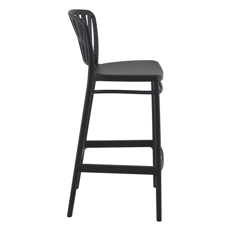 Compamia Portofino Bar Stool in Black