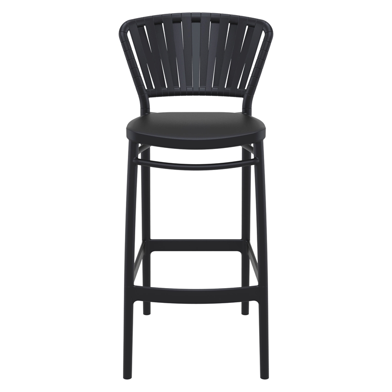 Compamia Portofino Bar Stool in Black