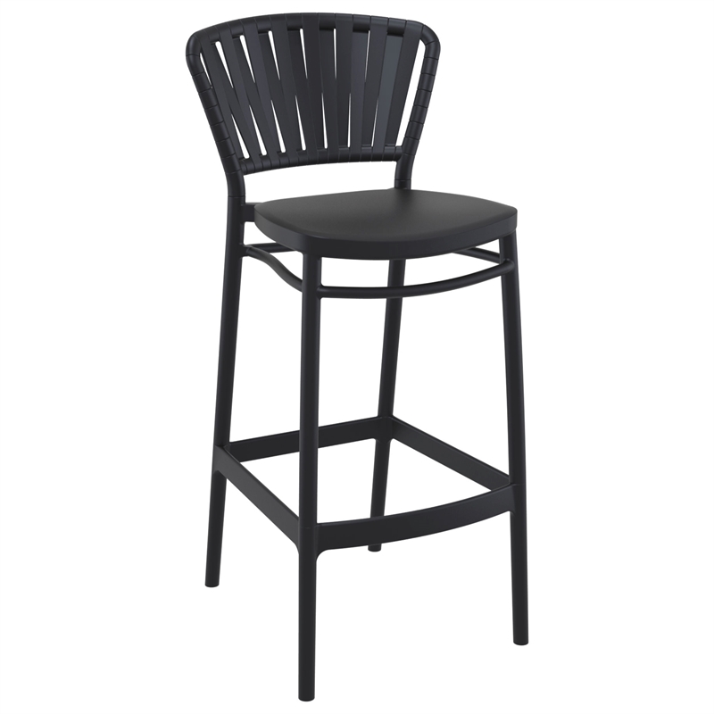 Compamia Portofino Bar Stool in Black