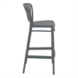 Compamia Portofino Bar Stool in Dark Gray