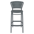 Compamia Portofino Bar Stool in Dark Gray