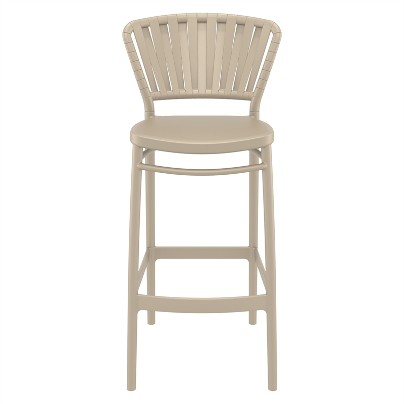 Compamia Portofino Bar Stool in Taupe