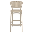 Compamia Portofino Bar Stool in Taupe