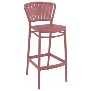 Compamia Portofino Bar Stool in Marsala Finish