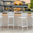 Compamia Portofino Bar Stool in White