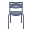 Compamia Helen Resin Outdoor Chair in Dark Gray