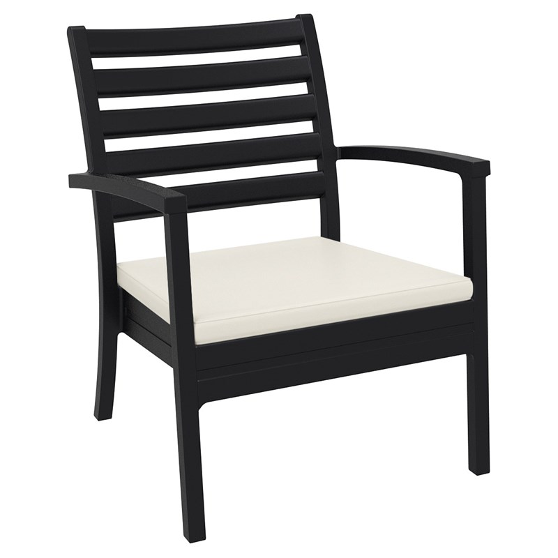 Compamia Artemis XL Club Chair in Black