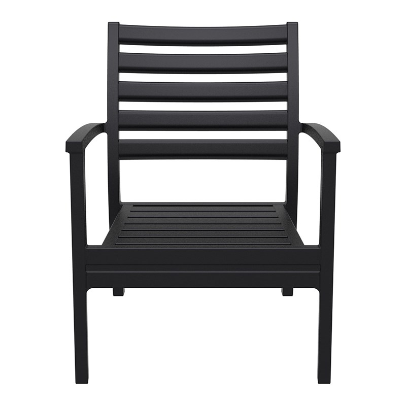 Compamia Artemis XL Club Chair in Black