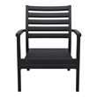 Compamia Artemis XL Club Chair in Black