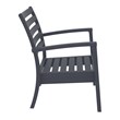 Compamia Artemis XL Club Chair in Dark Gray