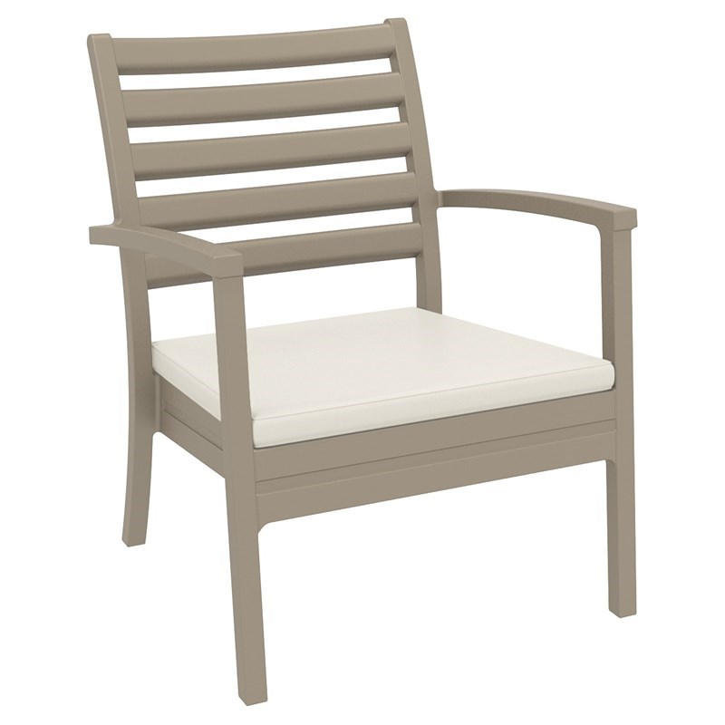 Compamia Artemis XL Club Chair in Taupe