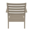 Compamia Artemis XL Club Chair in Taupe
