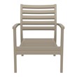 Compamia Artemis XL Club Chair in Taupe