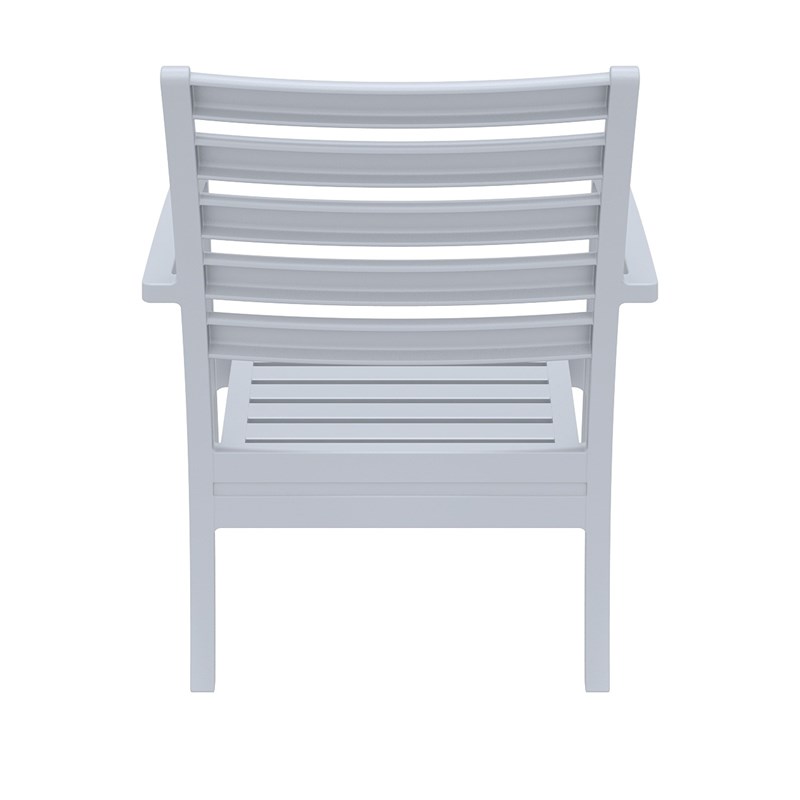 Compamia Artemis XL Club Chair in Silver Gray