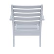 Compamia Artemis XL Club Chair in Silver Gray