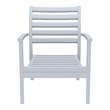 Compamia Artemis XL Club Chair in Silver Gray