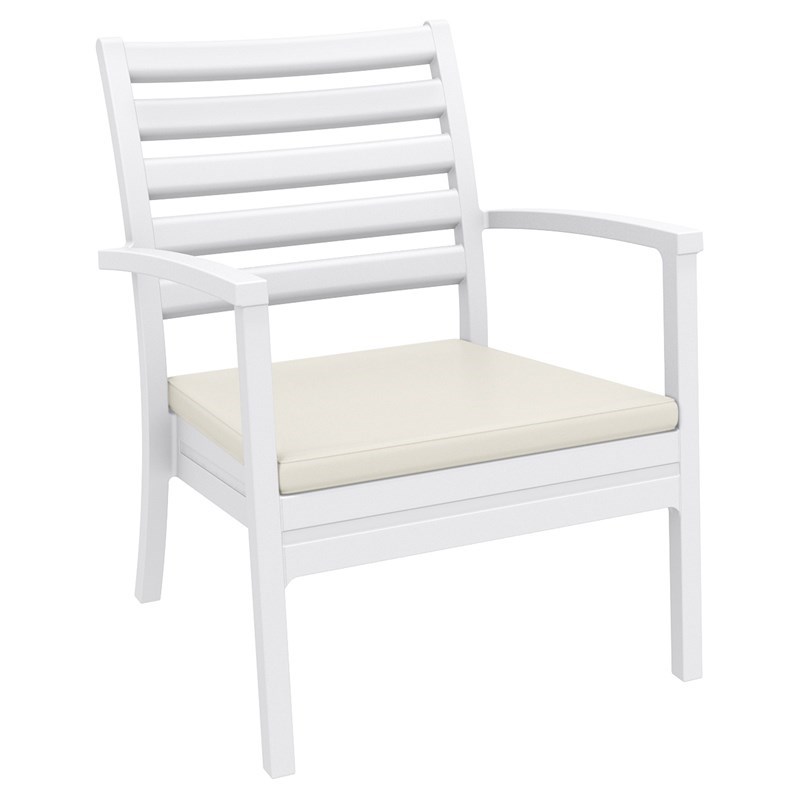 Compamia Artemis XL Club Chair in White