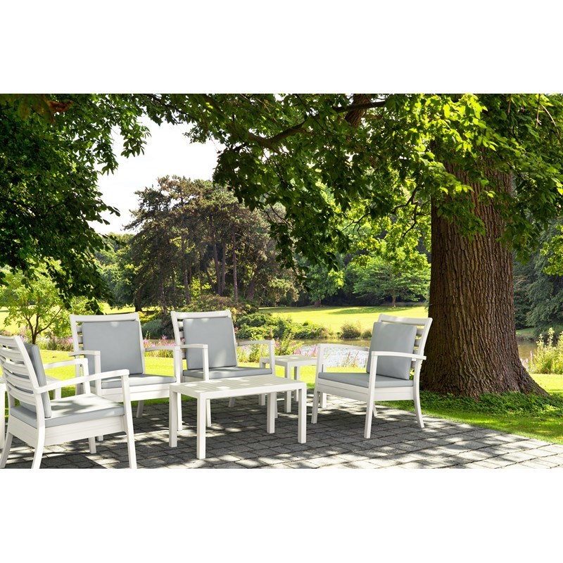 Compamia Artemis XL Club Chair in White