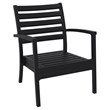 Compamia Artemis 7 Piece XL Club Seating Set in Black