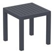 Compamia Artemis 7 Piece XL Club Seating Set in Dark Gray