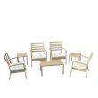 Compamia Artemis 7 Piece XL Club Seating Set in Taupe