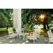 Compamia Artemis 7 Piece XL Club Seating Set in White